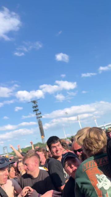 Ambiente del festival en Rock im Park 2024